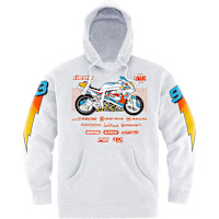 Icon Gixxer Johnny™ Hoodie - White
