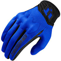 Icon Anthem 2 Textile Gloves - Blue
