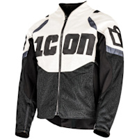 Icon Contra 3 Mesh Textile Jacket - White