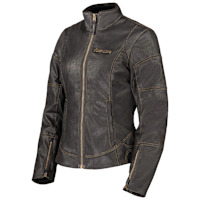 Icon Ladies Tuscadero 3 Textile Jacket - Black