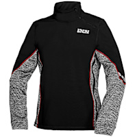 iXS Melange Functional Long Sleeve Shirt Ice 1.0 - Black / Grey / Red