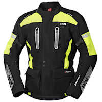 iXS Pacora-ST Textile Jacket - Black / Neon Yellow