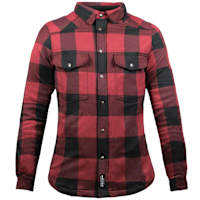 John Doe Ladies Motoshirt Textile Jacket - Red