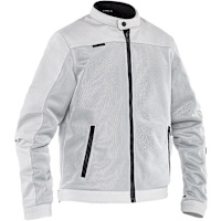 John Doe Aero Mesh Textile Jacket - Artic White