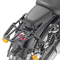 Kappa KR8707 Rear Rack With Full Fitting Kit - Benelli Imperiale 400 (20>24) 