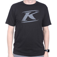Klim Drift Tri-Blend T-Shirt - Black / Castlerock