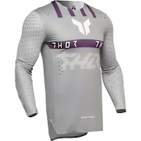 Thor Sportmode Flite Jersey - Grey / Purple