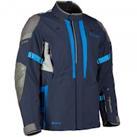 Klim Latitude Gore-Tex Jacket - Dress Blue / Electric Blue Lemonade