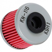 K&N KN-138 Oil Filter – High Flow Premium Media, Spin-On, 17mm Nut, Made In USA