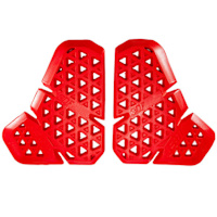 Leatt 3DF Split Chest Protector Insert (Pair) - Red