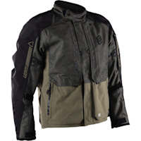 Leatt ADV 5.5 DriTour Short Jacket - Camo Green
