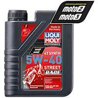 Liqui Moly 4T Fully Synthetic Street Race Oil 5W-40