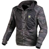 Macna Breeze Hoodie - Black / Grey Camo