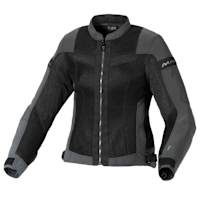 Macna Ladies Velotura Textile Jacket - Black / Night Eye