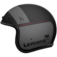 MT Le Mans 2 SV - Quality Matt Black / Grey