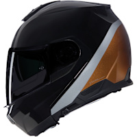 Nolan N100-6 Verniciatura Speciale - Black / Orange / Silver