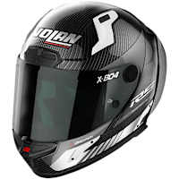 Nolan X-804 RS Ultra Carbon - Hot Lap Carbon / White