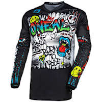 O'Neal Children's Element Jersey - Rancid V.24 Black / White