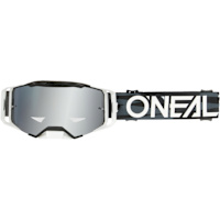 O'Neal B-33 Goggles - Ictus Black / White / Silver Mirror