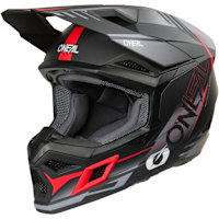 O'Neal 3SRS - Haze Black / Grey / Red