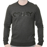Oakley B1B Crew Hoodless Hoodie - Blackout Heather