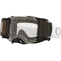Oakley Airbrake MX Goggles - Matt White Speed / Clear Roll-Off Lens