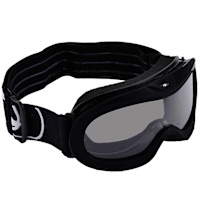 Oxford Fury Junior Goggles - Gloss Black / Smoked Lens