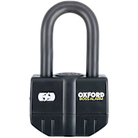 Oxford Boss Alarm 16mm Padlock - Black