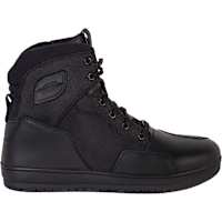 Ozone Spin Leather Boots - Black