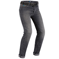 PMJ Cafe Racer Stretch Slim Fit Denim Jeans - Grey