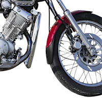 Pyramid Extenda Fenda Matt Black - Yamaha XV 535 Virago (87>04)