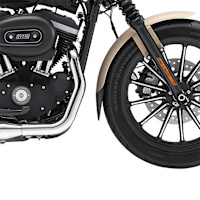 Pyramid Extenda Fenda Matt Black - Harley Davidson Dyna Super Glide Sport (FXDX) 99>03