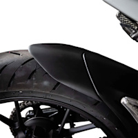 Pyramid Hugger Extension Matt Black - Honda CB300 R / CB125 R (18>)