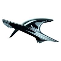 Pyramid Hugger Gloss Black - Honda CB600 F Hornet
