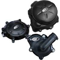 R&G Racing 3 Piece Engine Case Cover Kit - Aprilia Shiver 900