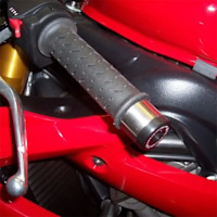 R&G Racing Bar End Sliders - BE0026BK - Triumph Daytona 675