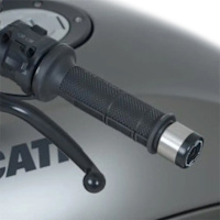 R&G Racing Bar End Sliders - BE0074BK - Ducati Diavel / Strada