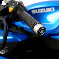 R&G Racing Bar End Sliders - BE0110BK - Suzuki GSX-S750 '17, Yamaha XMAX 300 '17-, Suzuki GSX-R125