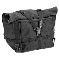 Kappa RA319BK Canvas Tail Bag Black - 19L