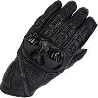 Rebelhorn ST Short Leather Gloves - Black / Grey