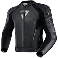 Rebelhorn Vandal Leather Jacket - Air Black