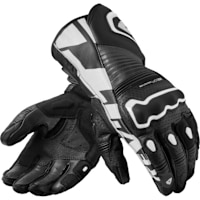 Rev'it Argon 3 Leather Gloves - Black / White