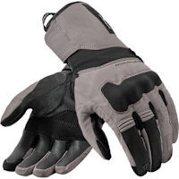 Rev'it Convergent H2O Textile Gloves - Grey / Black