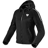 Rev'it Ladies Proxy H2O Textile Jacket - Black / White