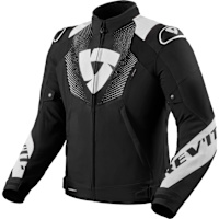 Rev'it Hyperspeed 3 H2O Textile Jacket - Black / White