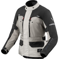 Rev'it Ladies Outback 5 H2O Textile Jacket - Silver / Black