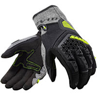 Rev'it Mangrove Textile Gloves - Silver / Black