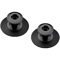 Rizoma SC010B Black M6 Thread Paddock Stand Adapters - Aprilia / Ducati