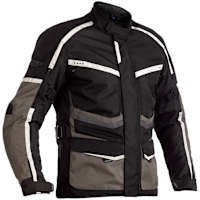 RST Maverick CE Textile Jacket - Black / Grey / Silver
