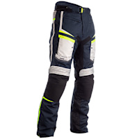 RST Maverick CE Textile Jeans - Blue / Silver / Neon